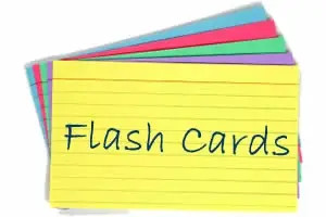 FLASH CARDS